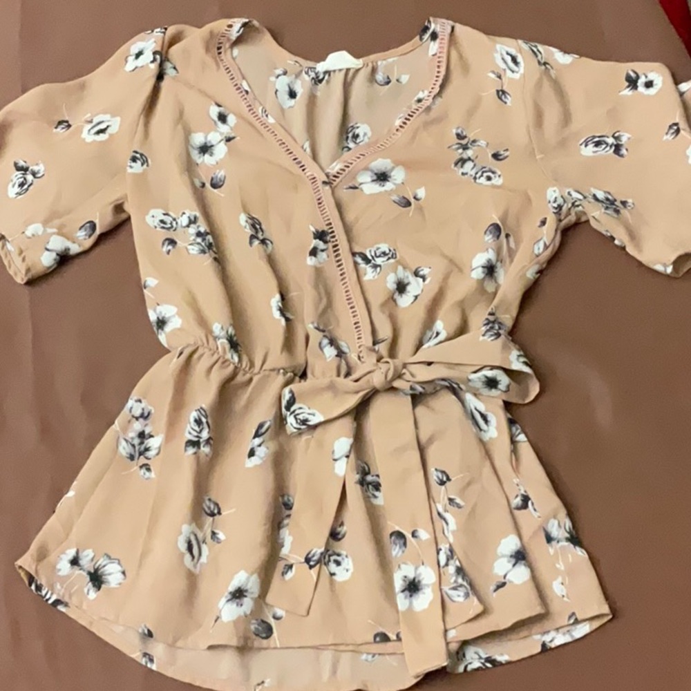 Floral blouse
